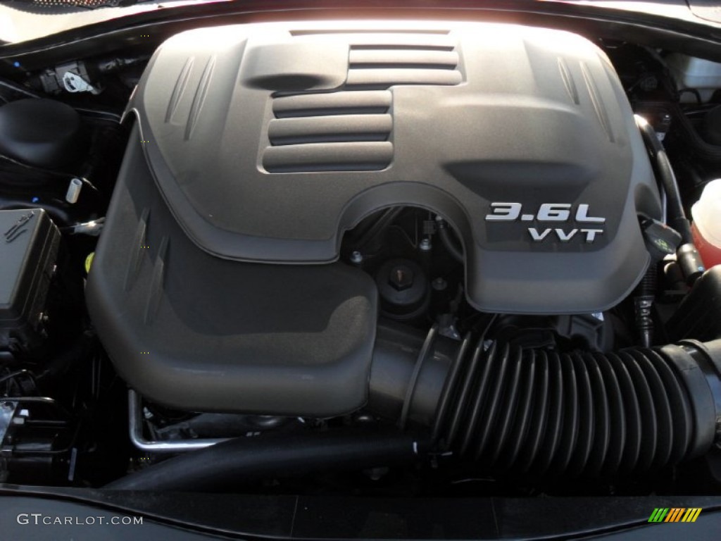 2012 Dodge Charger SE 3.6 Liter DOHC 24-Valve Pentastar V6 Engine Photo #56005117