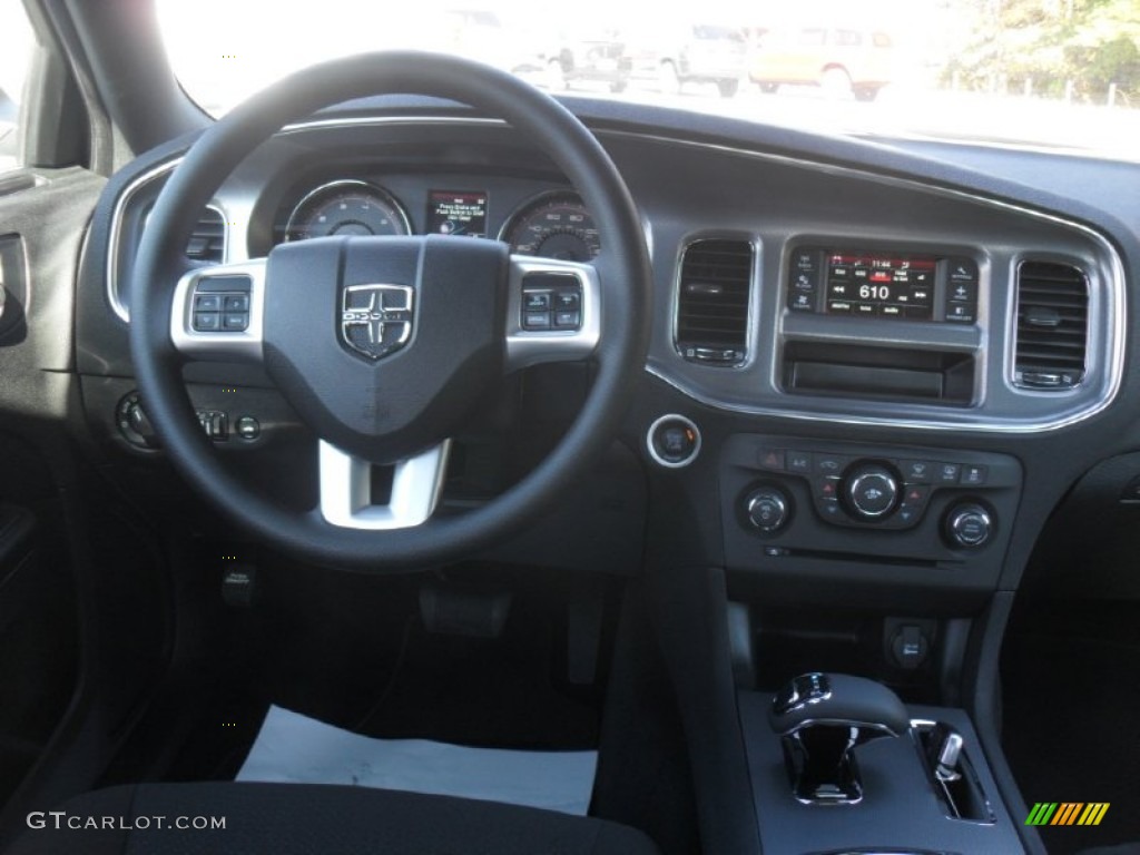 2012 Dodge Charger SE Black Dashboard Photo #56005216