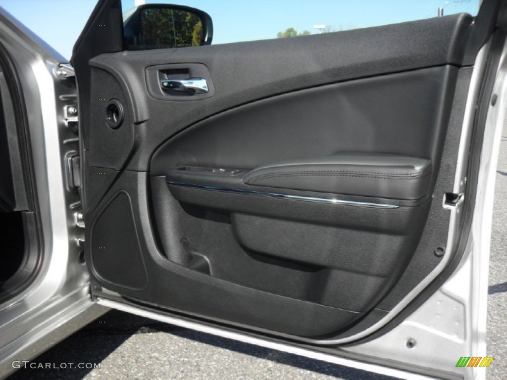 2012 Dodge Charger SE Black Door Panel Photo #56005252