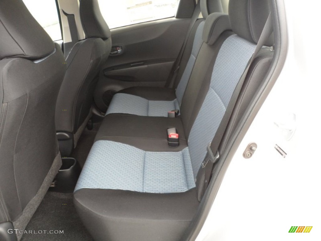 Dark Gray Interior 2012 Toyota Yaris SE 5 Door Photo #56005398