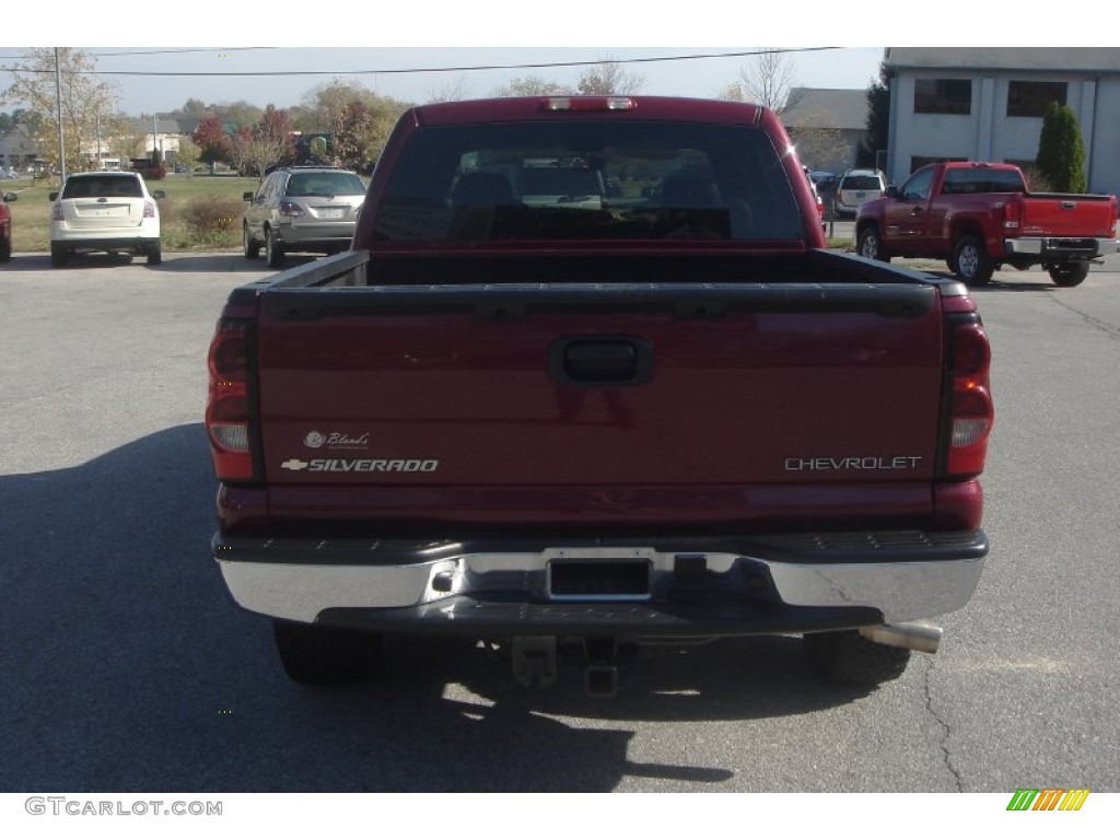 2004 Silverado 1500 Z71 Crew Cab 4x4 - Sport Red Metallic / Tan photo #4