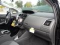 Dashboard of 2012 Prius v Three Hybrid