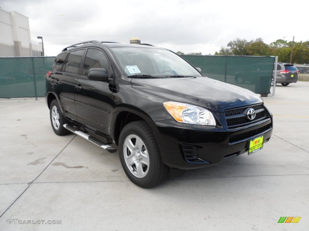 2011 RAV4 I4 - Black / Sand Beige photo #1