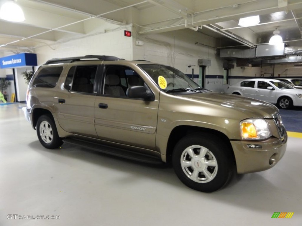 Sandalwood Metallic 2003 GMC Envoy XL SLE 4x4 Exterior Photo #56007316