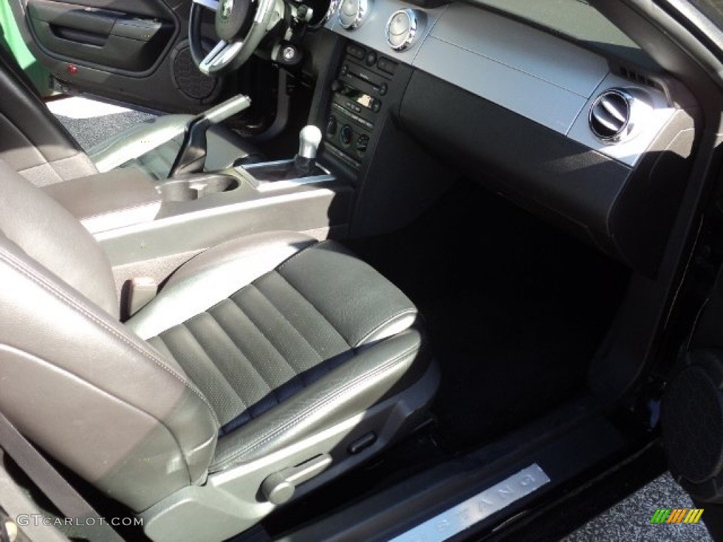 2007 Mustang GT Premium Convertible - Black / Dark Charcoal photo #11