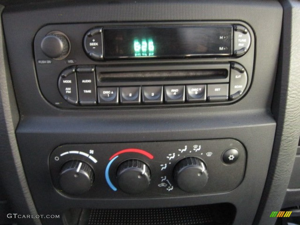 2005 Dodge Ram 1500 ST Regular Cab 4x4 Audio System Photos