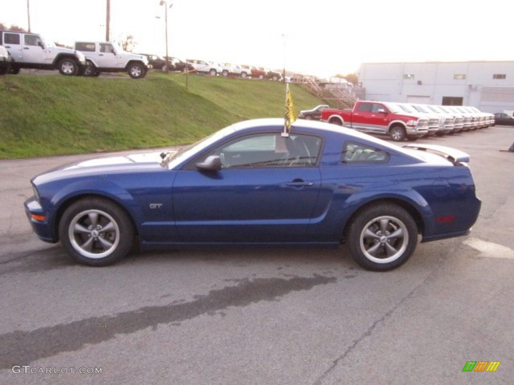 Sonic Blue Metallic 2005 Ford Mustang GT Premium Coupe Exterior Photo #56008813