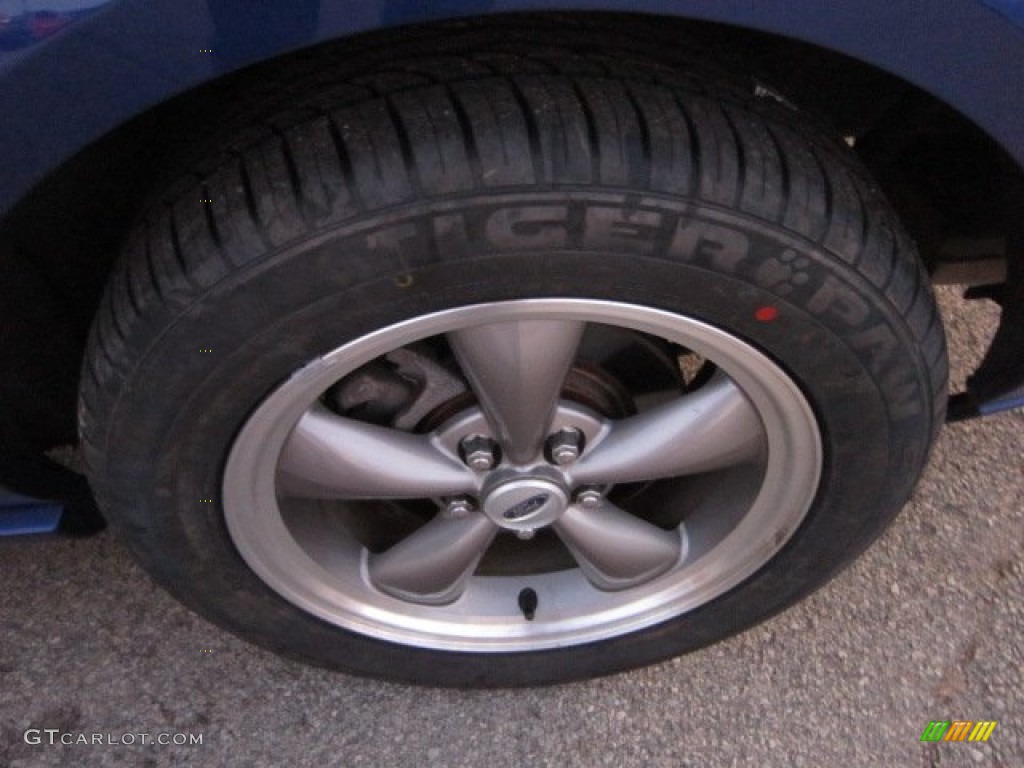 2005 Mustang GT Premium Coupe - Sonic Blue Metallic / Dark Charcoal photo #20