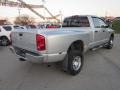 2008 Bright Silver Metallic Dodge Ram 3500 Big Horn Edition Quad Cab 4x4 Dually  photo #5