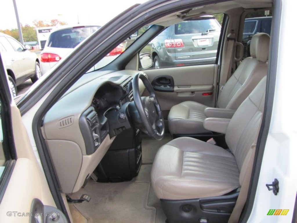 Taupe Interior 2003 Pontiac Montana MontanaVision Photo #56009158
