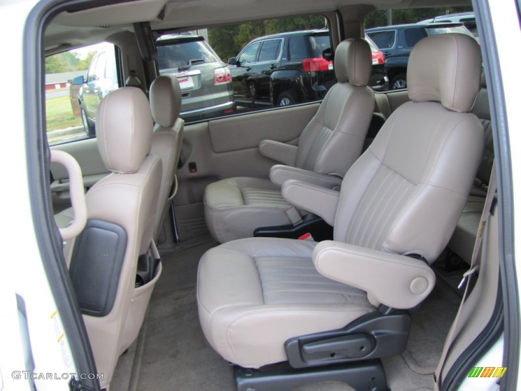 Taupe Interior 2003 Pontiac Montana MontanaVision Photo #56009167