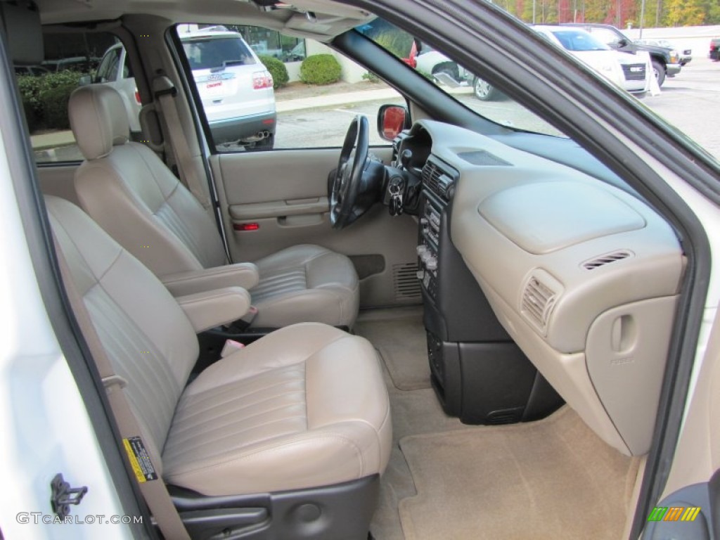 Taupe Interior 2003 Pontiac Montana MontanaVision Photo #56009200