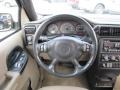 2003 Pontiac Montana Taupe Interior Steering Wheel Photo