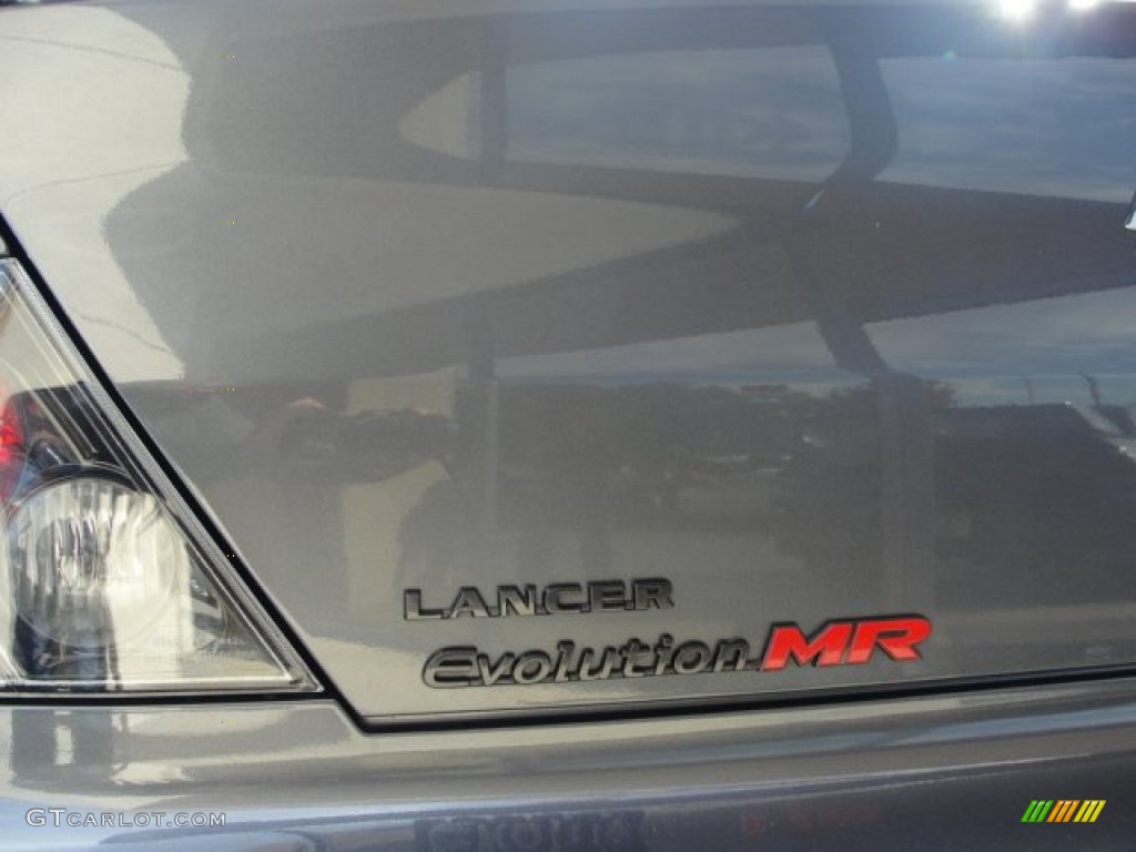 2006 Lancer Evolution IX MR - Graphite Gray / Black Alcantara photo #11