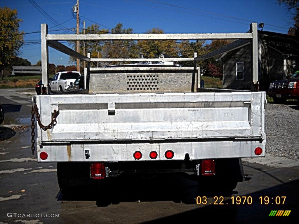 1997 F350 XLT Regular Cab - Colonial White / Opal Grey photo #6