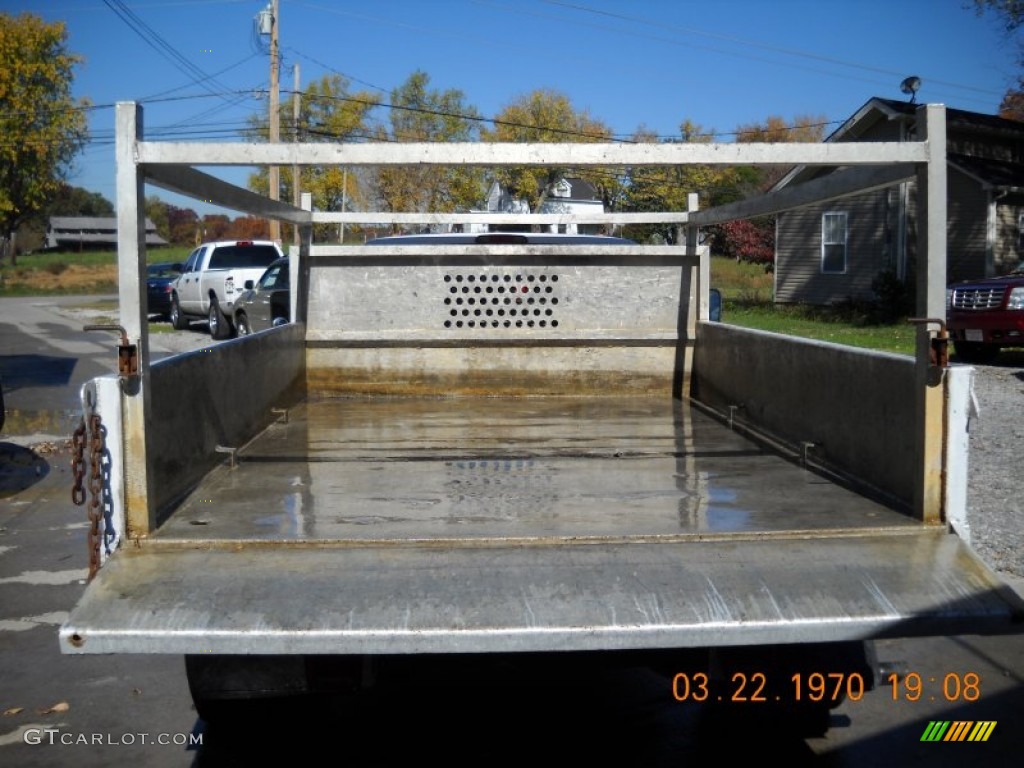 1997 F350 XLT Regular Cab - Colonial White / Opal Grey photo #7