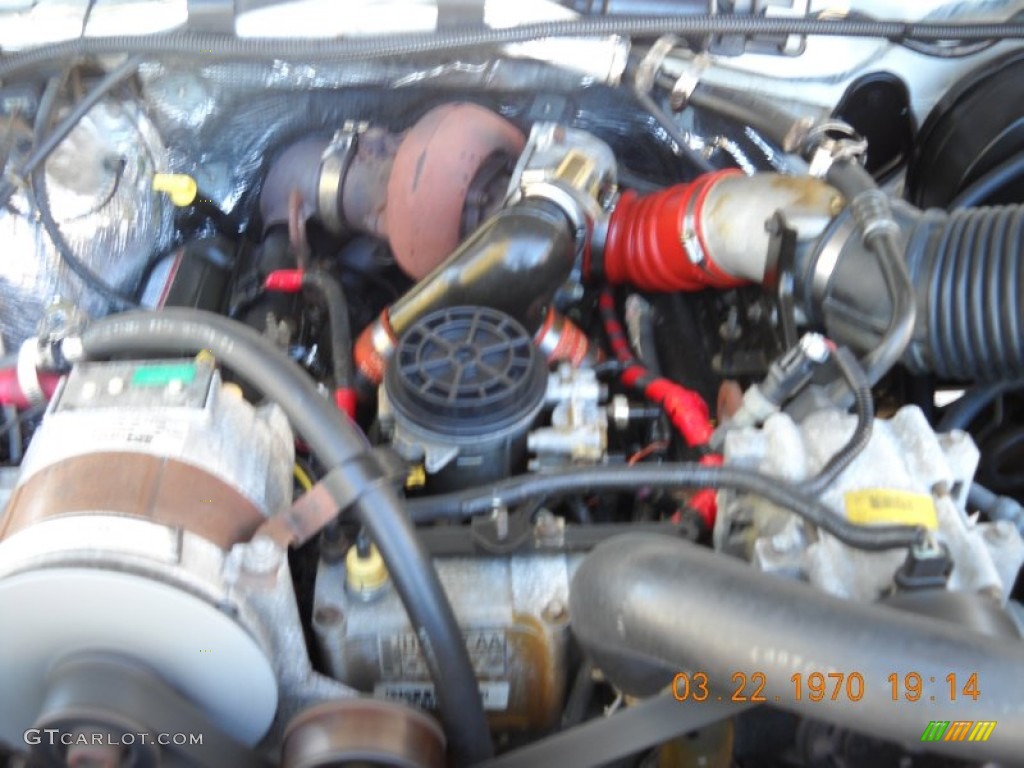 1997 F350 XLT Regular Cab - Colonial White / Opal Grey photo #13
