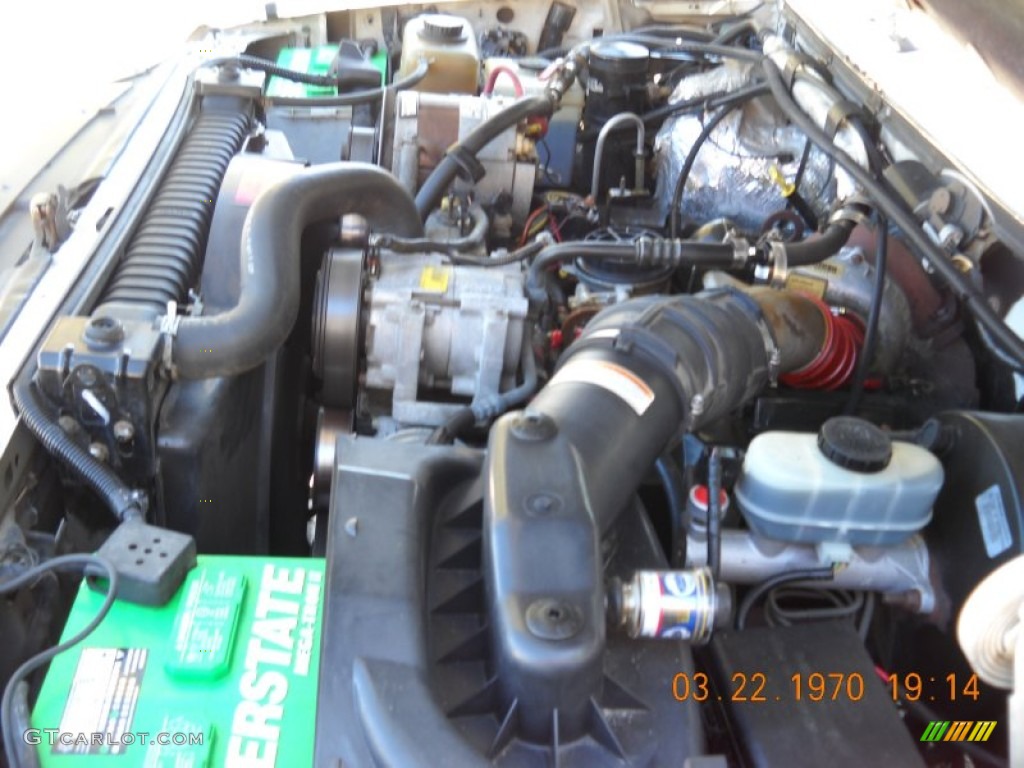 1997 F350 XLT Regular Cab - Colonial White / Opal Grey photo #15