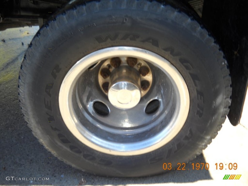 1997 F350 XLT Regular Cab - Colonial White / Opal Grey photo #32
