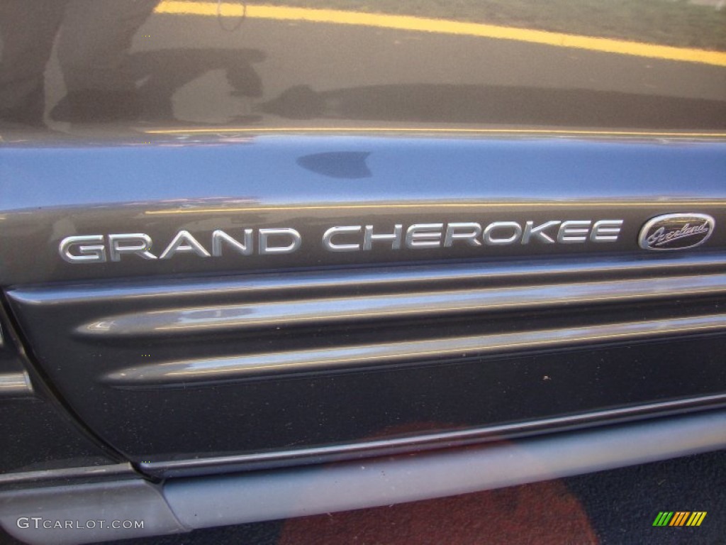 2003 Grand Cherokee Overland 4x4 - Graphite Metallic / Dark Slate Gray/Light Slate Gray photo #3