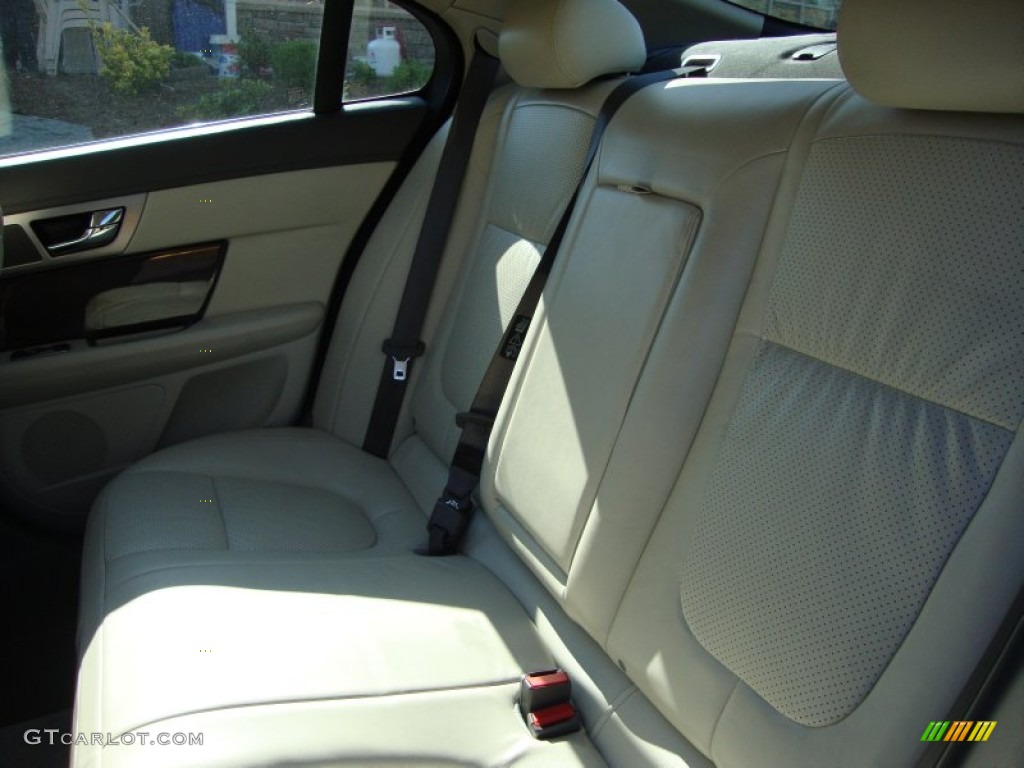 Champagne/Truffle Interior 2009 Jaguar XF Supercharged Photo #56010988