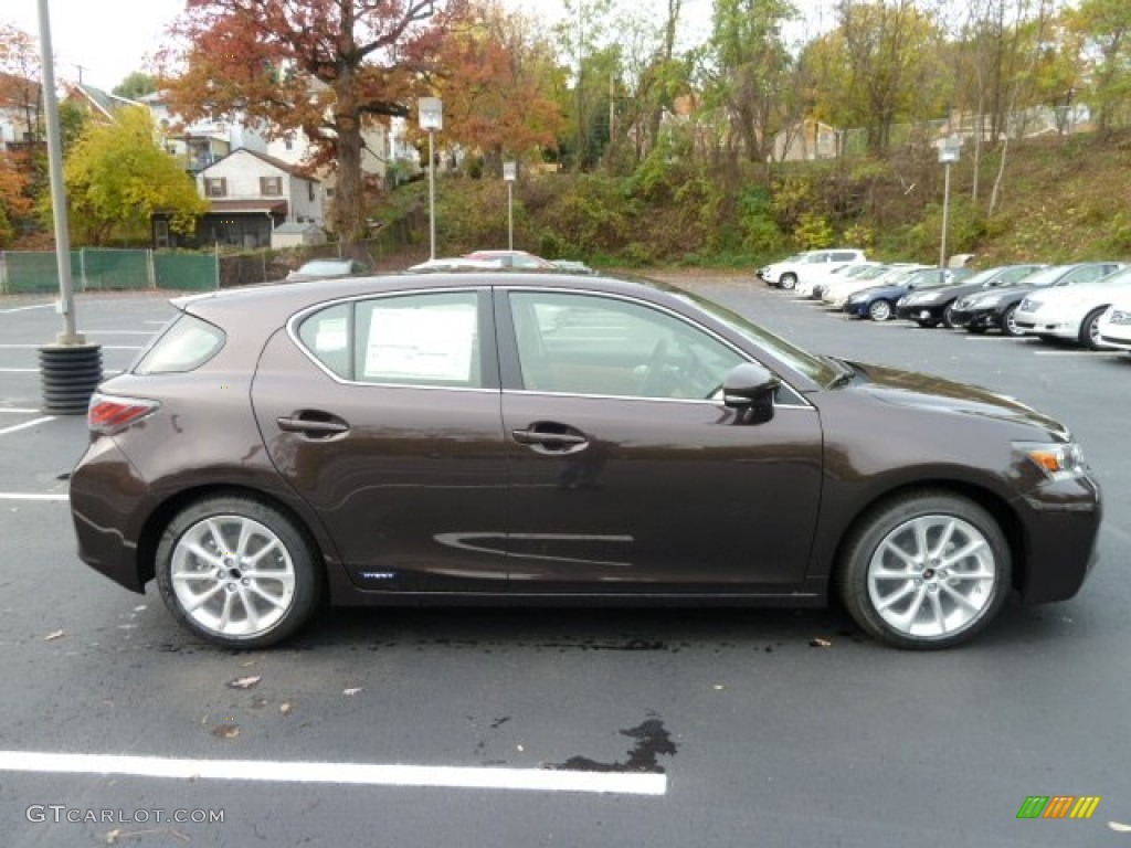 Fire Agate Pearl 2012 Lexus CT 200h Hybrid Premium Exterior Photo #56011273