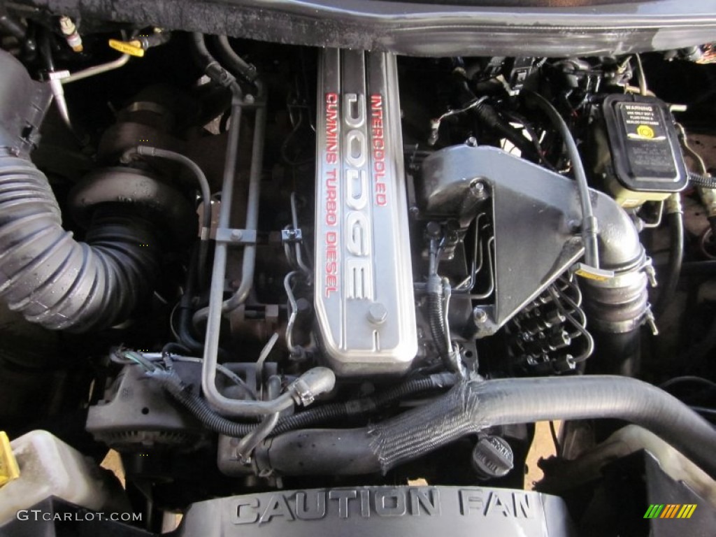 1997 Dodge Ram 3500 Laramie Regular Cab 4x4 Dually 5.9 Liter OHV 12-Valve Cummins Turbo Diesel Inline 6 Cylinder Engine Photo #56011393