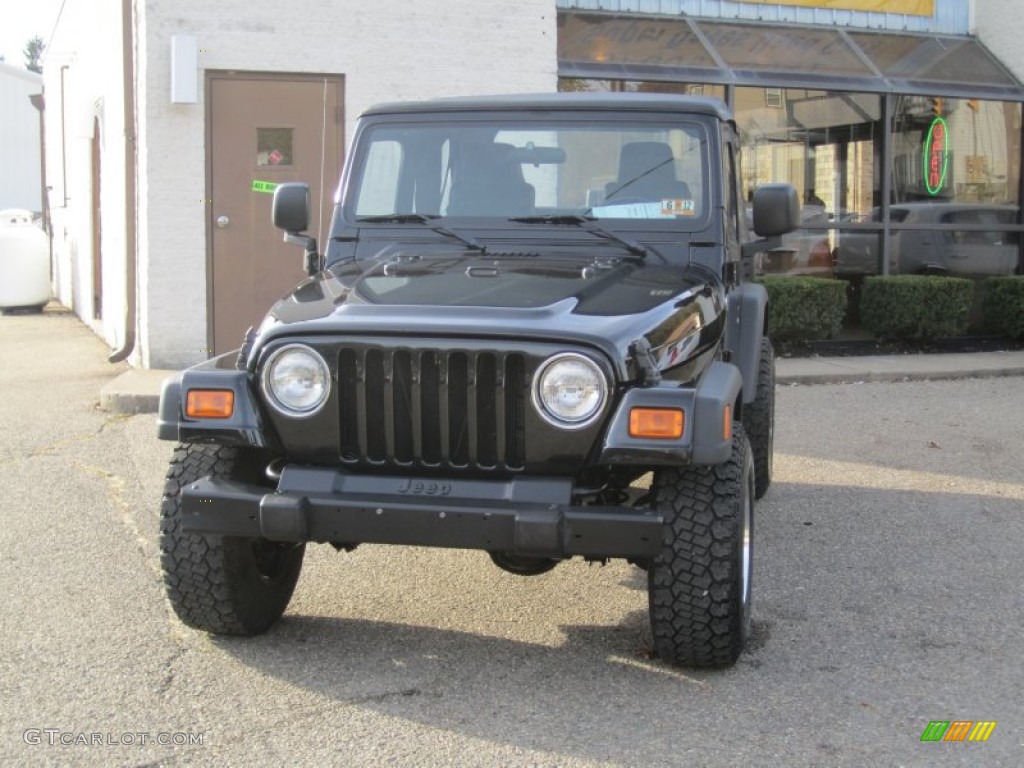 2006 Wrangler SE 4x4 - Black / Dark Slate Gray photo #2