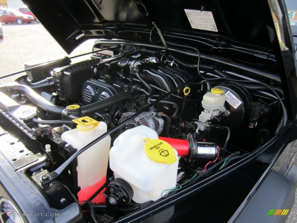 2006 Jeep Wrangler SE 4x4 2.4L DOHC 16V 4 Cylinder Engine Photo #56011999
