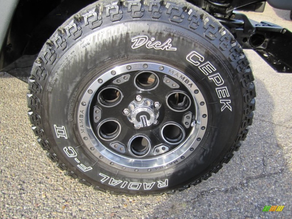 2006 Jeep Wrangler SE 4x4 Custom Wheels Photos