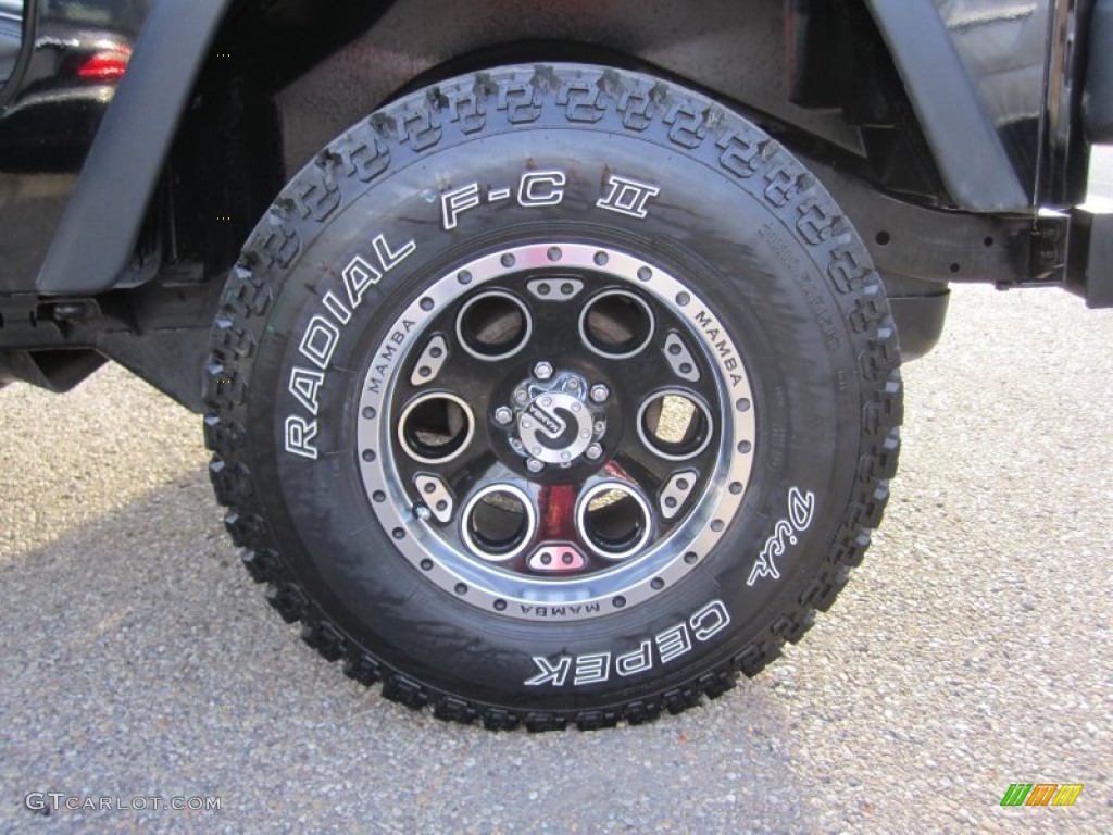 2006 Wrangler SE 4x4 - Black / Dark Slate Gray photo #24