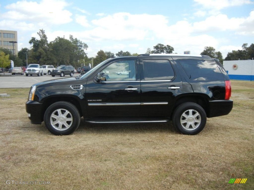 Black Ice Metallic 2011 Cadillac Escalade Luxury AWD Exterior Photo #56012248