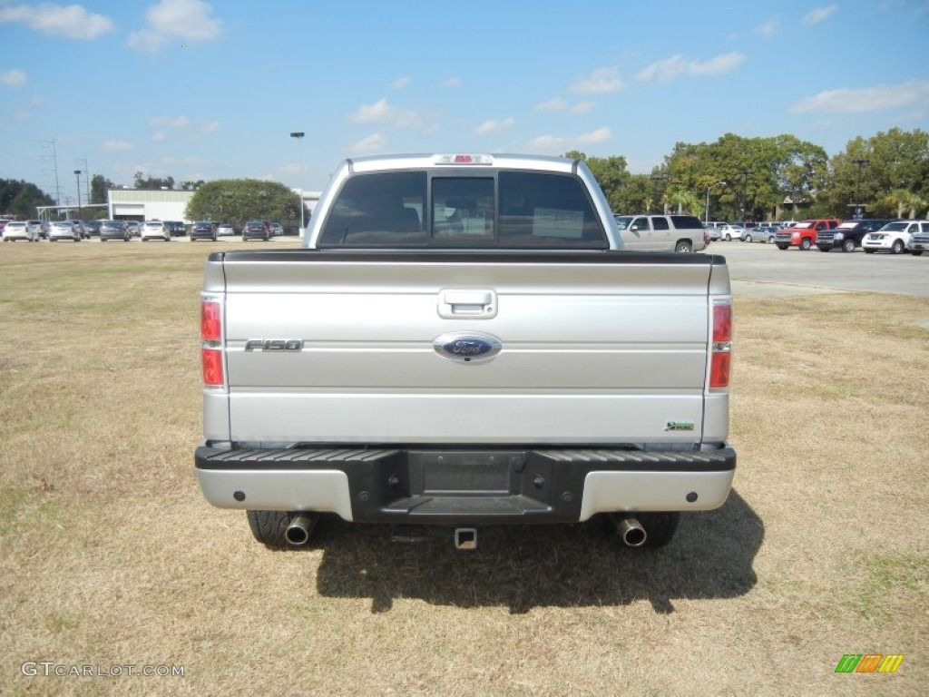 2010 F150 FX4 SuperCrew 4x4 - Ingot Silver Metallic / Black photo #3