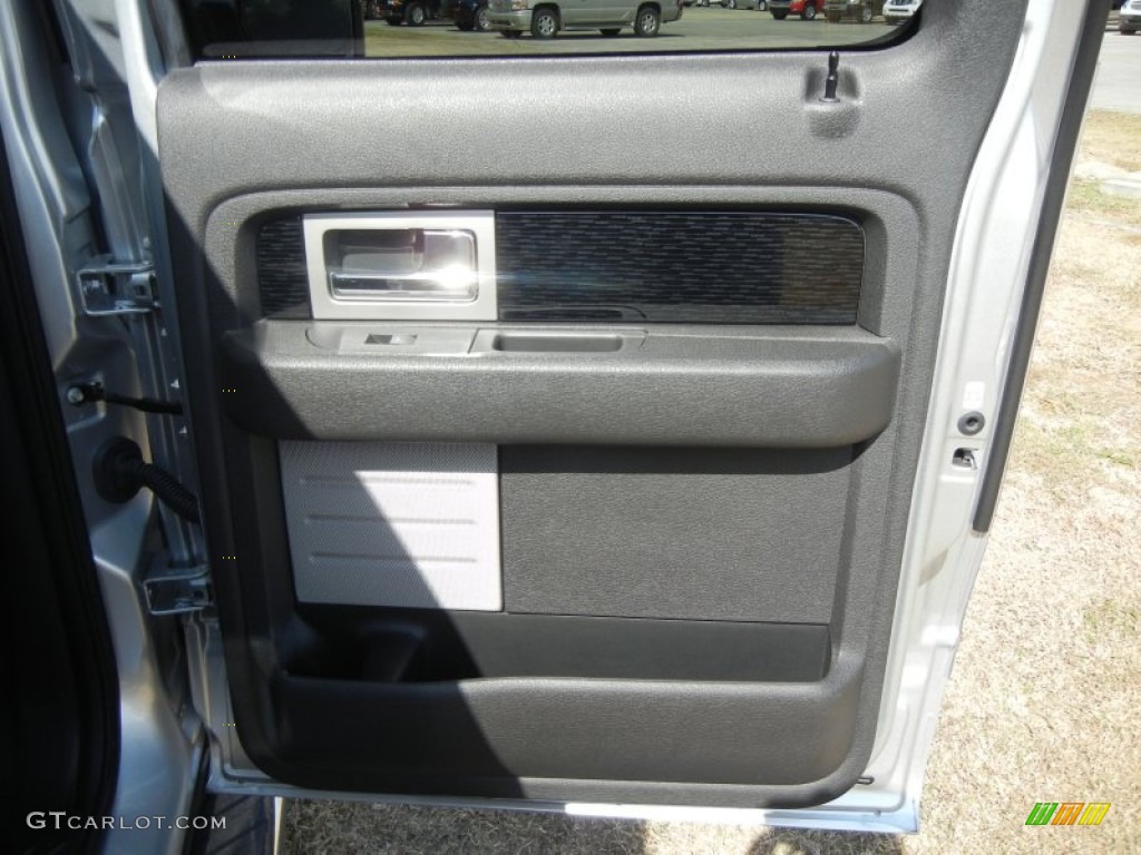 2010 F150 FX4 SuperCrew 4x4 - Ingot Silver Metallic / Black photo #9