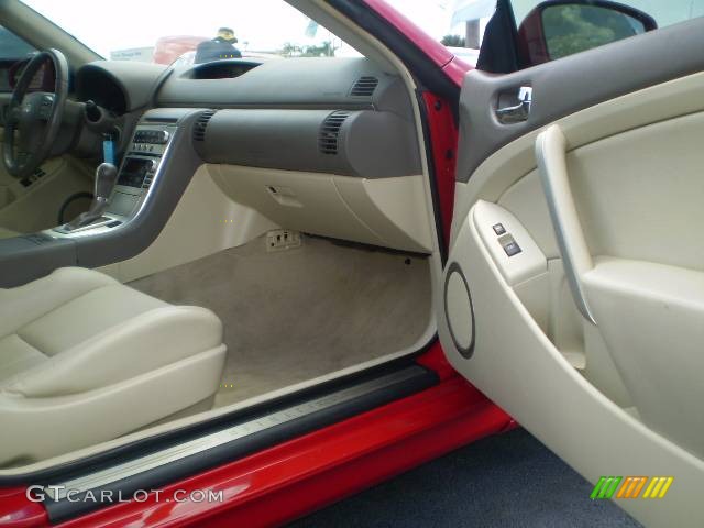 2005 G 35 Coupe - Laser Red / Wheat photo #16