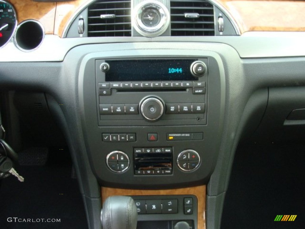 2011 Enclave CXL AWD - Carbon Black Metallic / Ebony/Ebony photo #11