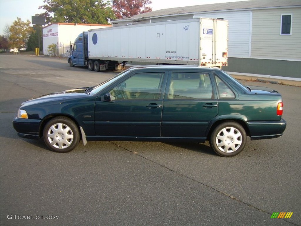 1998 S70  - Emerald Green Pearl Metallic / Tan photo #5