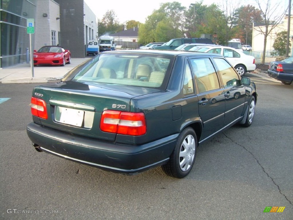 1998 S70  - Emerald Green Pearl Metallic / Tan photo #8