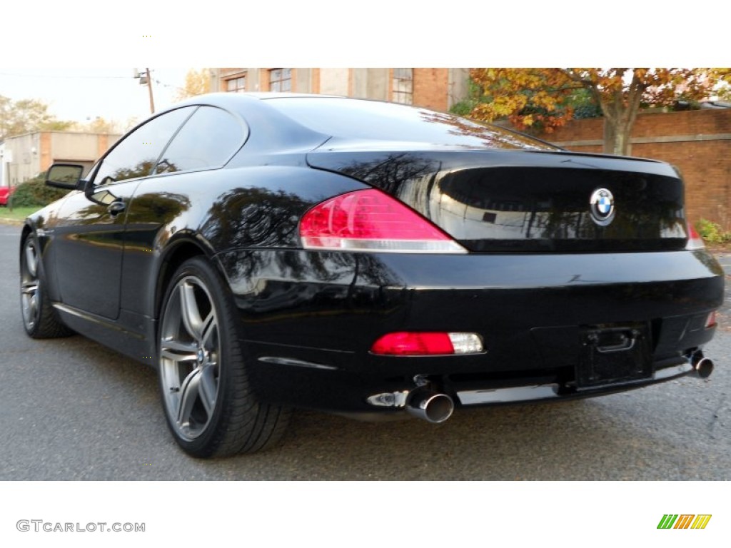 Jet Black 2004 BMW 6 Series 645i Coupe Exterior Photo #56016002