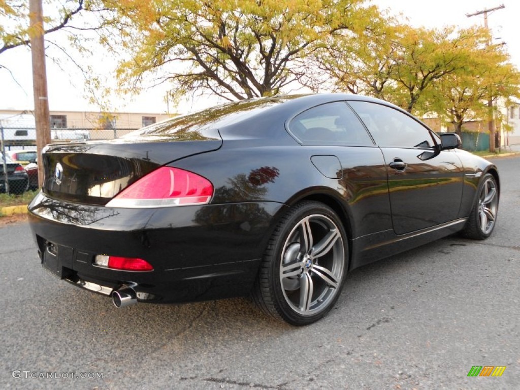 Jet Black 2004 BMW 6 Series 645i Coupe Exterior Photo #56016053