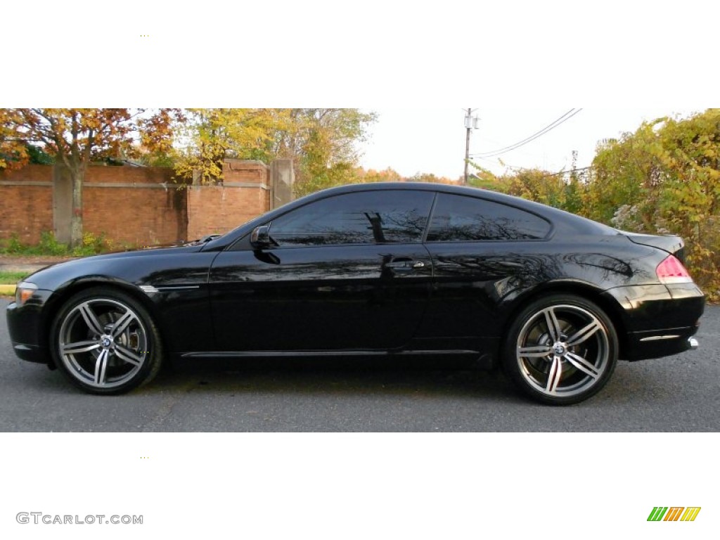 Jet Black 2004 BMW 6 Series 645i Coupe Exterior Photo #56016062