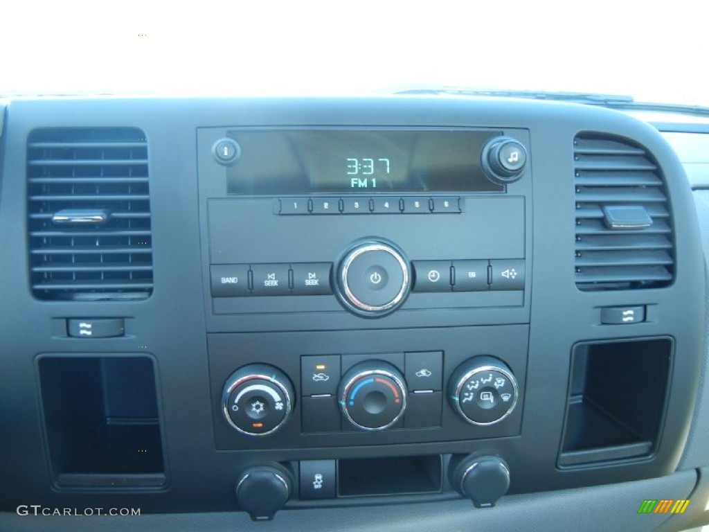 2012 Silverado 1500 Work Truck Regular Cab - Summit White / Dark Titanium photo #10