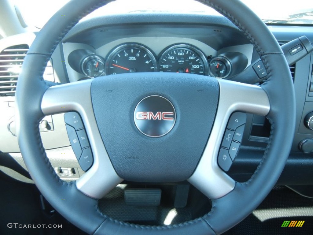 2011 GMC Sierra 3500HD SLE Regular Cab Chassis Steering Wheel Photos