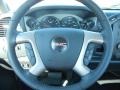 2011 GMC Sierra 3500HD Ebony Interior Steering Wheel Photo