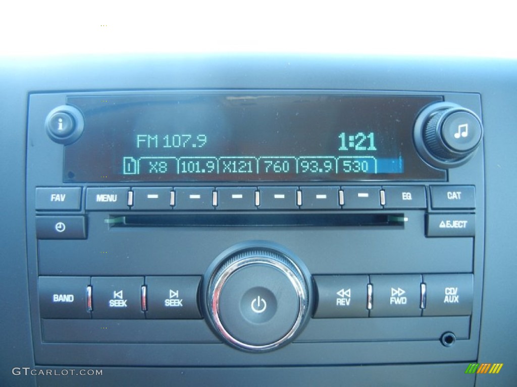 2011 GMC Sierra 3500HD SLE Regular Cab Chassis Audio System Photos