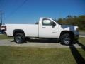 Summit White - Sierra 2500HD Work Truck Regular Cab Photo No. 5