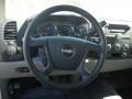 2011 GMC Sierra 2500HD Dark Titanium Interior Steering Wheel Photo