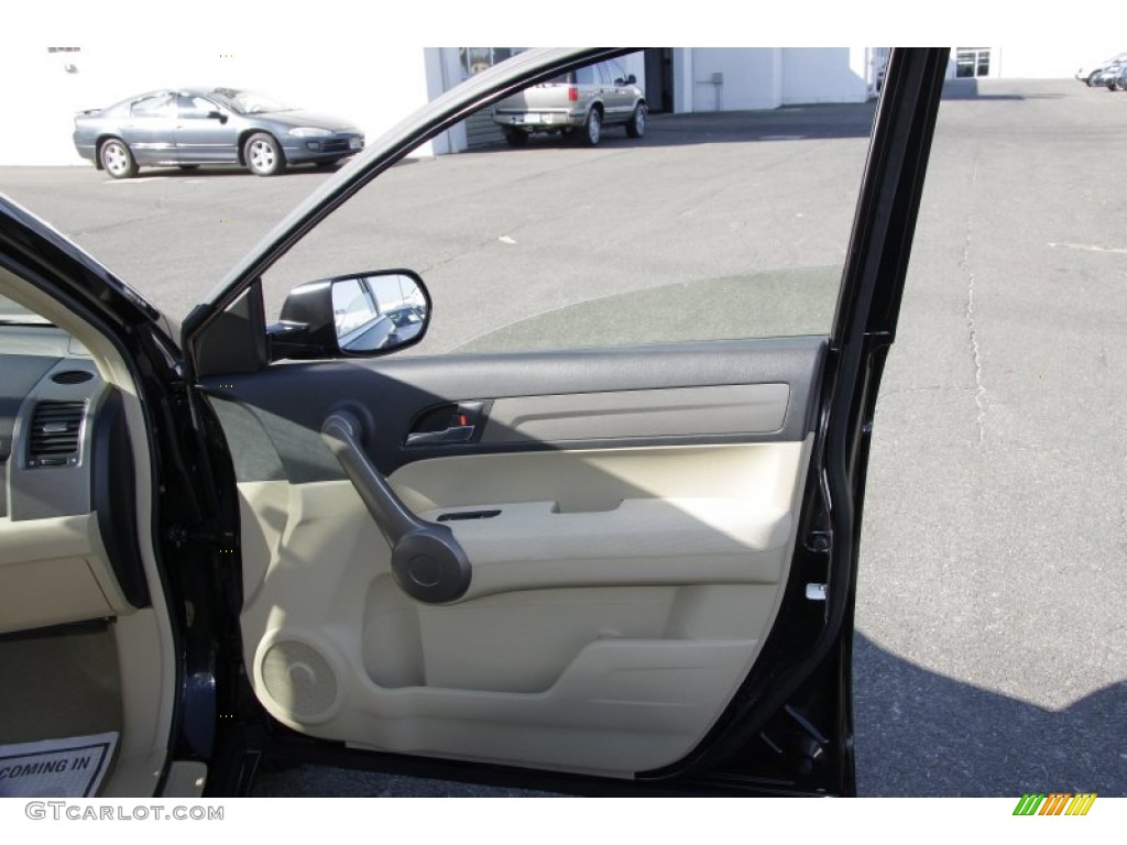 2008 CR-V LX 4WD - Nighthawk Black Pearl / Ivory photo #20