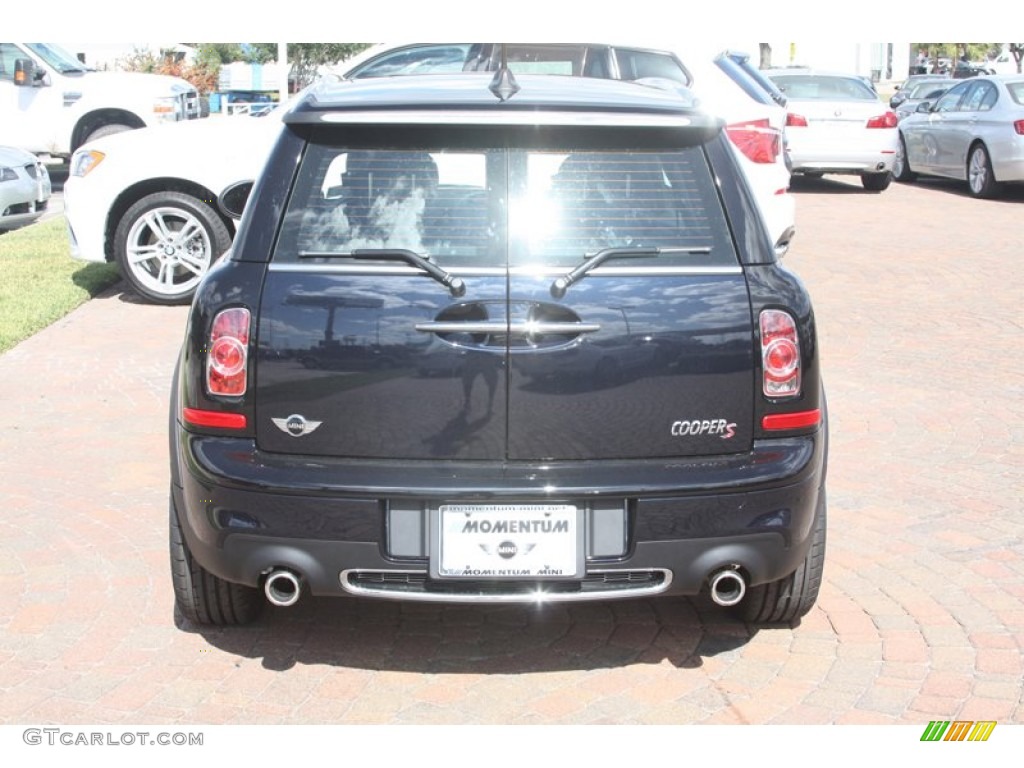 2012 Cooper S Clubman Hampton Package - Reef Blue Metallic / Black Lounge Leather/Damson Red Piping photo #6