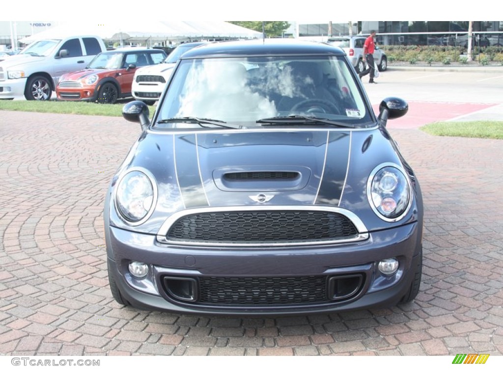 2012 Cooper S Hardtop - Highclass Gray Metallic / Carbon Black photo #2